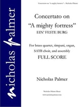 A mighty fortress SATB Vocal Score cover